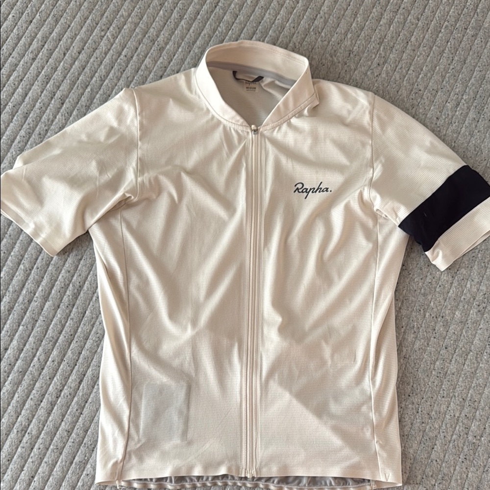 Rapha Men’s Core Cycling Jersey - Cream (Medium)